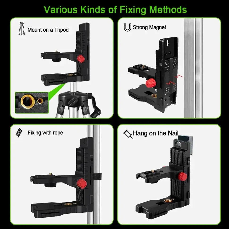 Universal Magnetic L Bracket Laser Level Holder