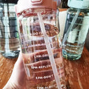 Time Marker Water Bottle for Fitness