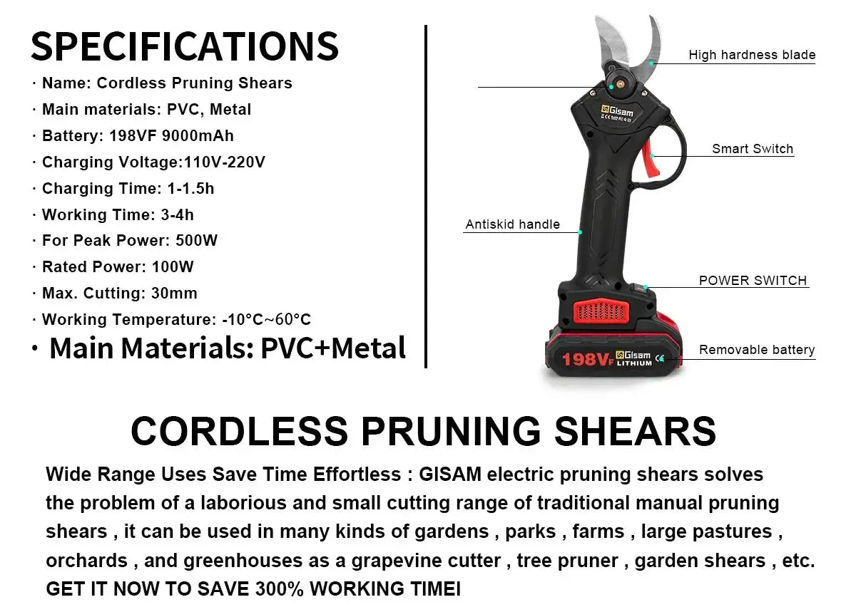Pruning Tool for Gardeners Easy Cuts — product view 8