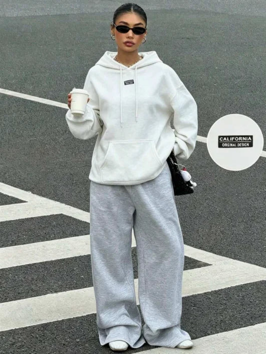 Long Sleeve Winter Hooded Sweatshirt