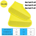 Silicone Shoe Protectors All-Weather Slip-Resistant Gear
