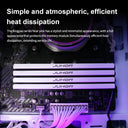 JUHOR Memoria RAM DDR4 8GB 16GB 3600MHz U-DIMM Memory