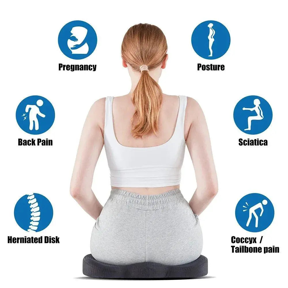 U Shaped Memory Foam Seat Cushion With Cooling Gel