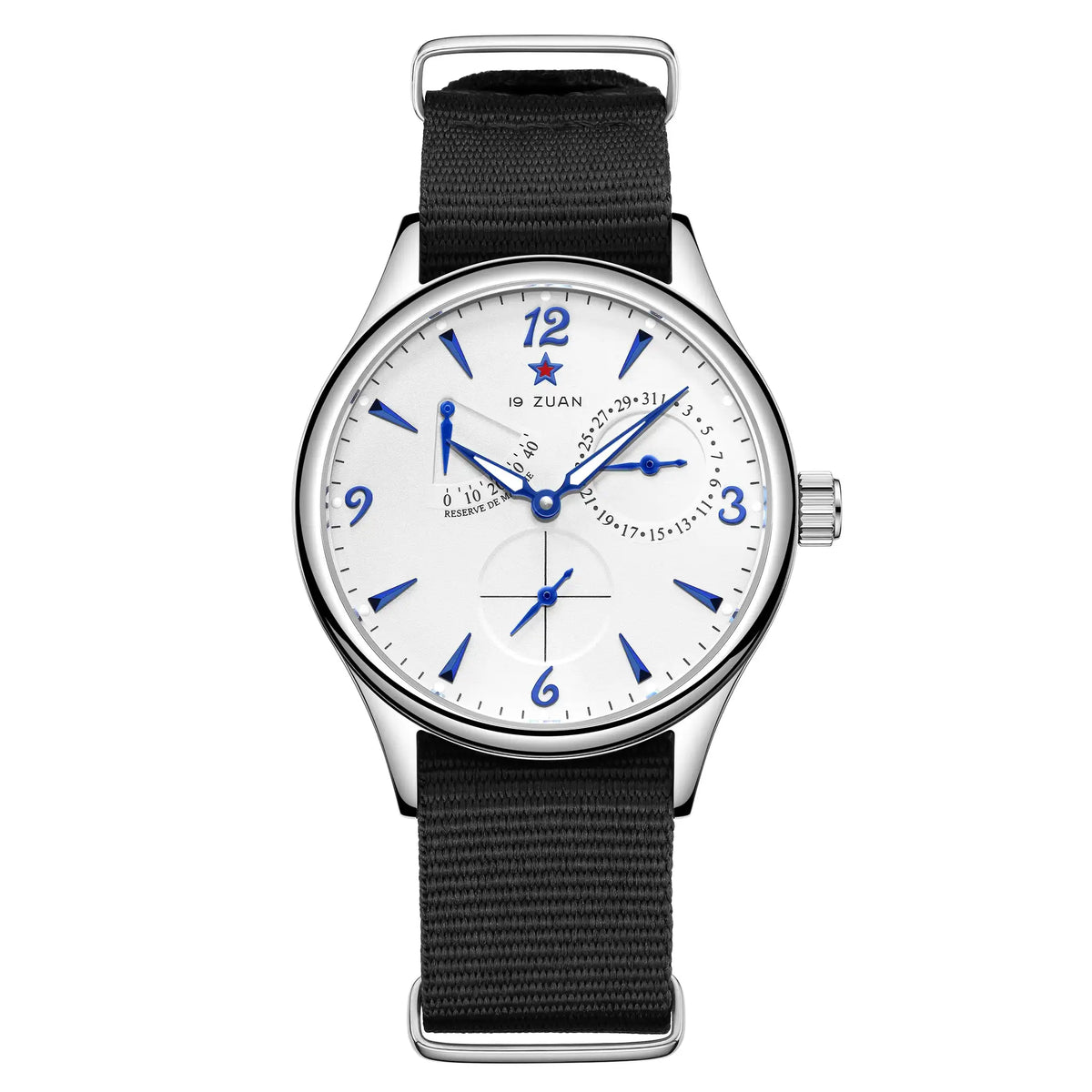 New 1963 40mm Mens Pilot Automatic Mechanical Watch Seagull ST17 Sapphire Crystal Waterproof Retro Style