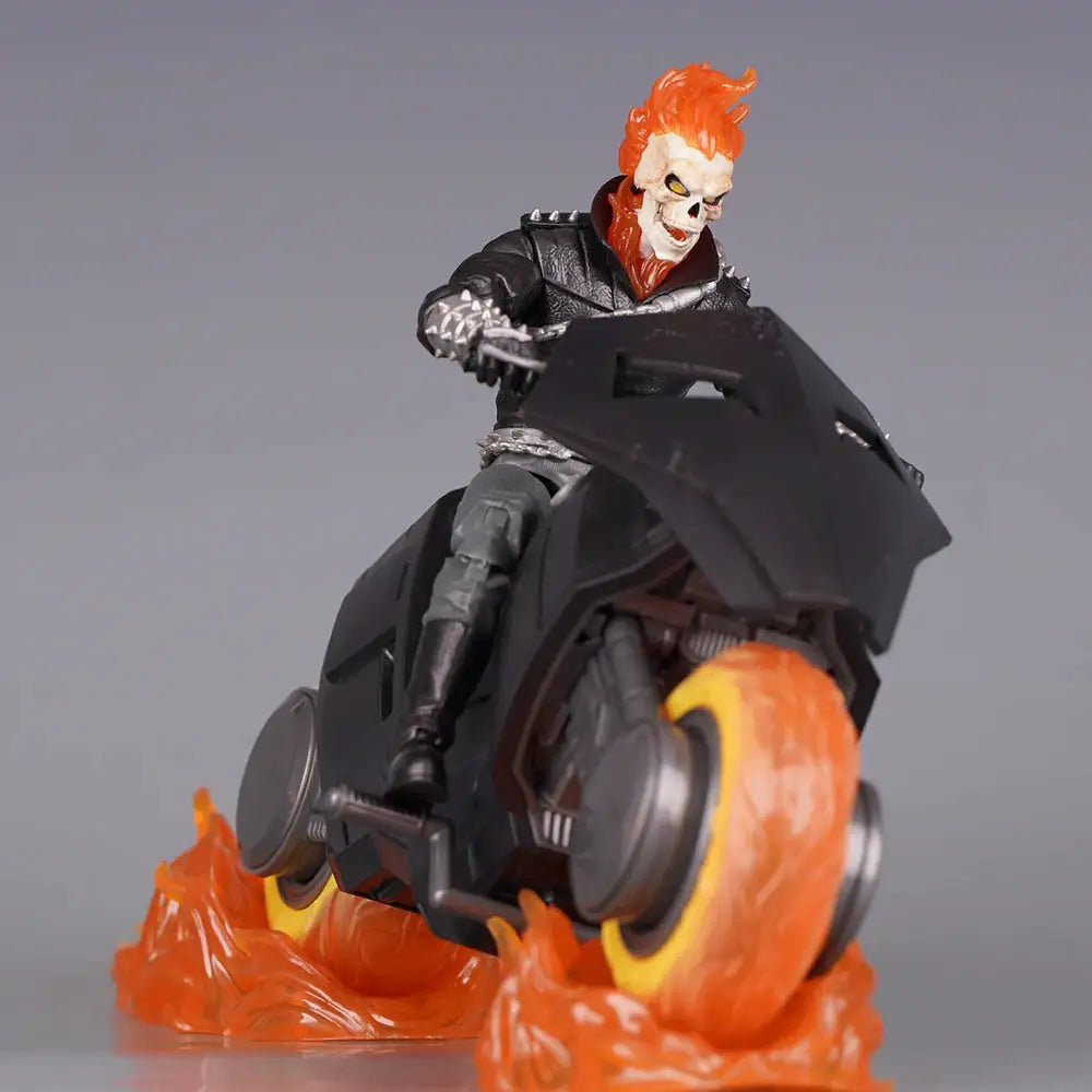 Legends 85th Anniversary Ghost Rider 6" Anime Figurine Action Figure Exclusive Gk Collection Model Statue Customized Toys