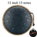 Hluru Music Drum 15 Notes Glucophone Steel Tongue Drum