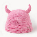 Devil Horn Wool Knit Hat