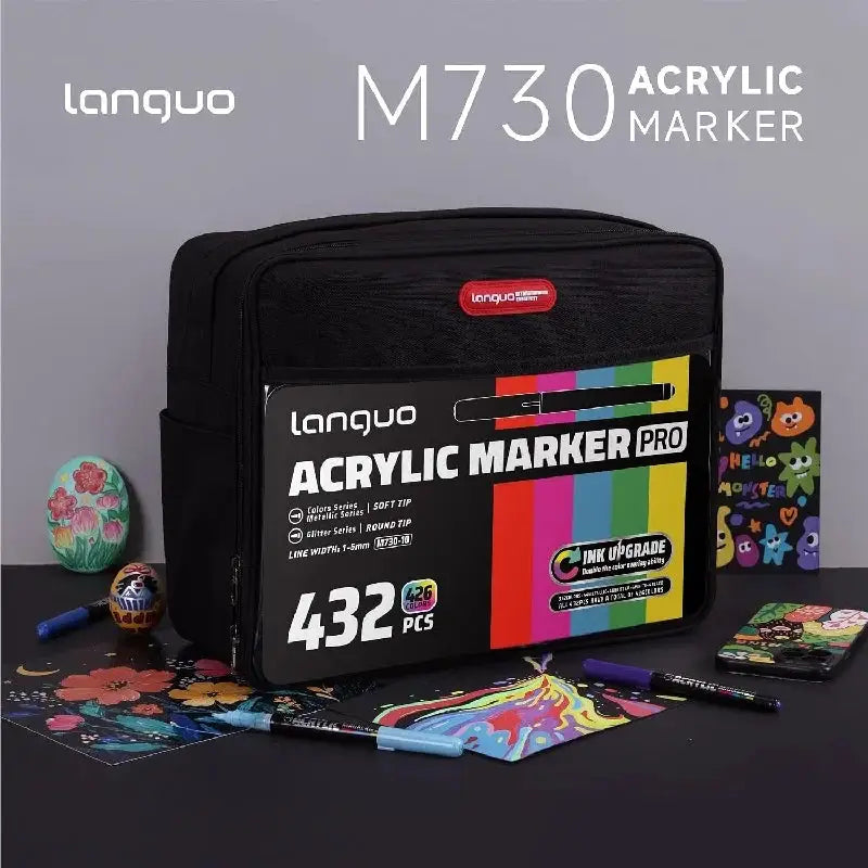 Acrylic Design Markers Set — product view 3