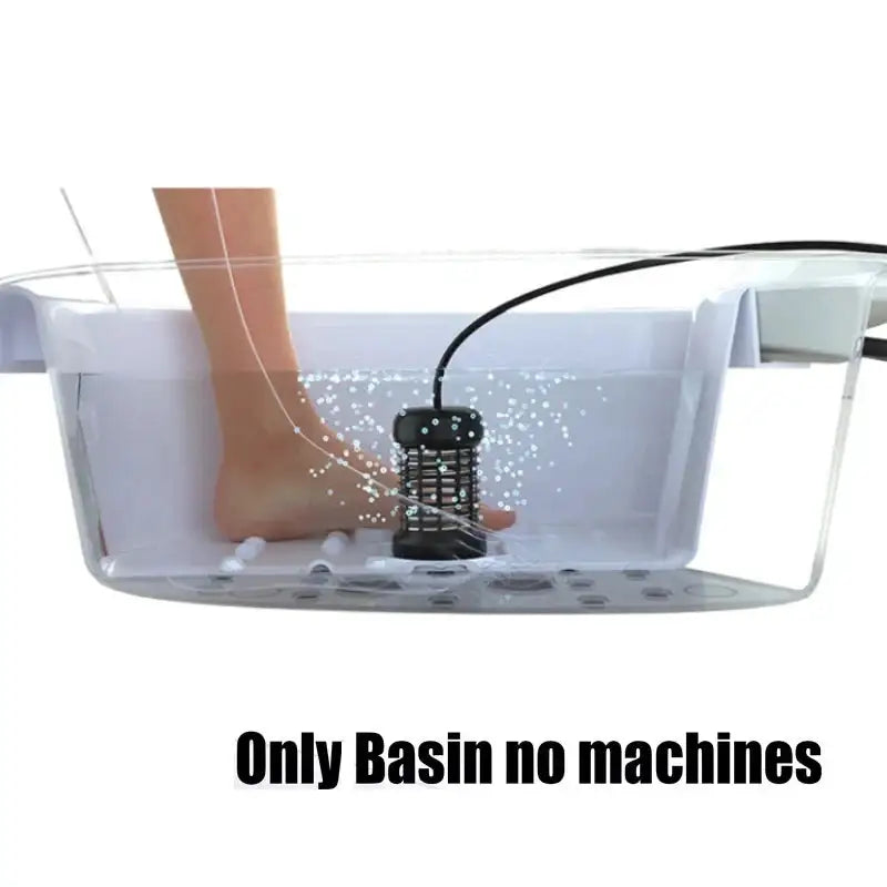 Only Foot Bath Basin Only Used for Detoxification Ion Foot Bath Machine Vibration Massage Deep Cleaning Relaxing Feet Massager
