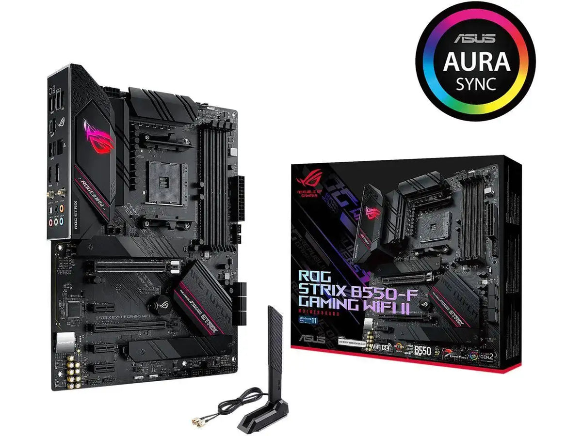 AMD Ryzen 9 5900XT - Ryzen 9 5000 Series Vermeer (Zen 3) 16-Core 3.3 GHz Socket AM4 105W None Integrated Graphics Desktop CPU Processor - 100-100001581WOF Asus ROG Strix B550-F Gaming WiFi II AMD AM4 (3rd Gen Ryzen) ATX Gamin