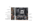 GIGABYTE EAGLE AMD Motherboard, M-ATX, PCIe USB-C, USB Gen LAN, EZ-Latch, Wi-Fi EZ-Plug