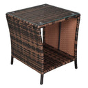 Glass Outdoor Table
