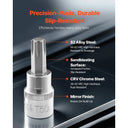 Piece Torx Hex Bit Socket Set