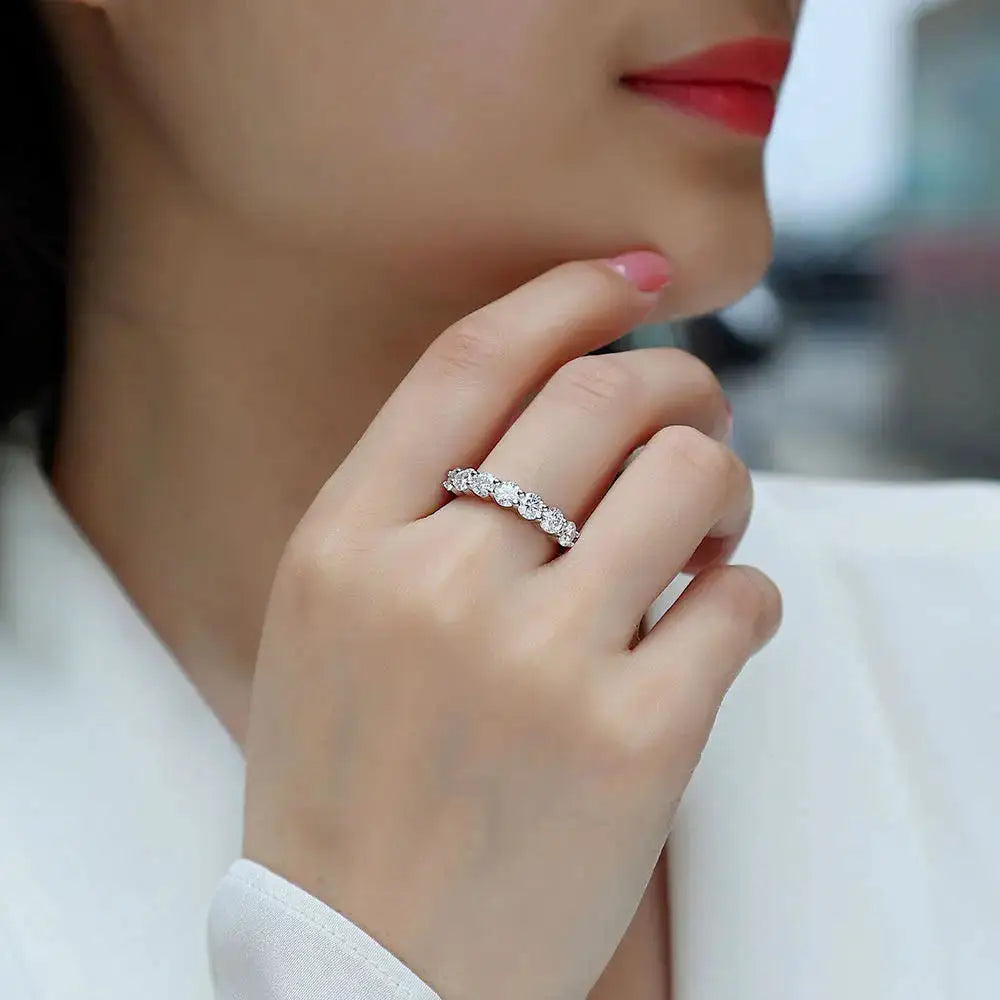 Elegant Moissanite Stackable Ring — product image 2