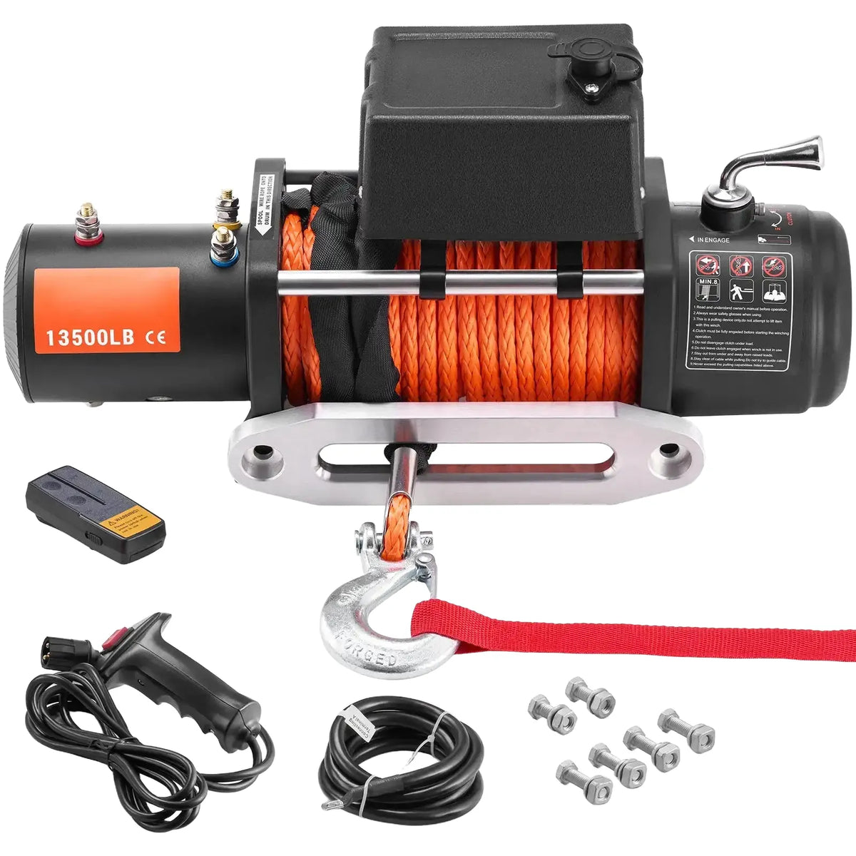 Heavy Duty Electric Winch Set — product image 1