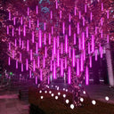 Meteor Shower LED Fairy Lights for Romantic Weddings Decor