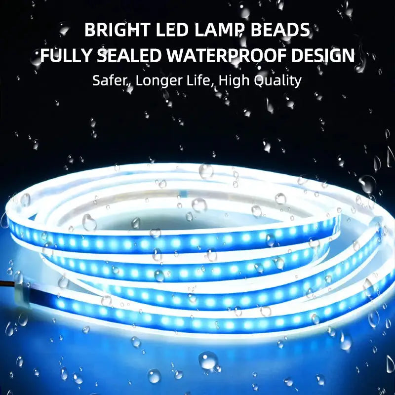 Car LED Daytime Running Light Scan Starting Car Hood Decorative — product view 4