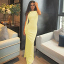 Slim Fit Maxi Dress For Summer Parties