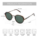 Retro Polarized Steampunk Sunglasses for Men and Women