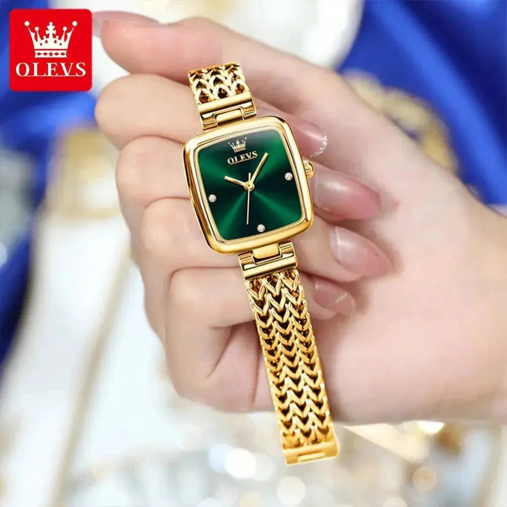 OLEVS Stainless Steel Quartz Watch For Women CE Certified