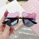 Adorable Cartoon Bear Sunglasses for Kids UV400 Protection