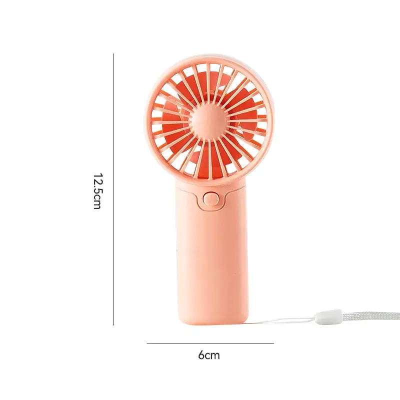 MEET SUN Portable Fan, Creative Compact Pocket Handheld Fan, Lightweight Mini Fan (AAA Batteries Not Included)