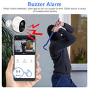 Smart Outdoor WiFi Surveillance Camera with Solar Power