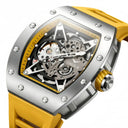 Luxury Men Tonneau Mechanical Watch