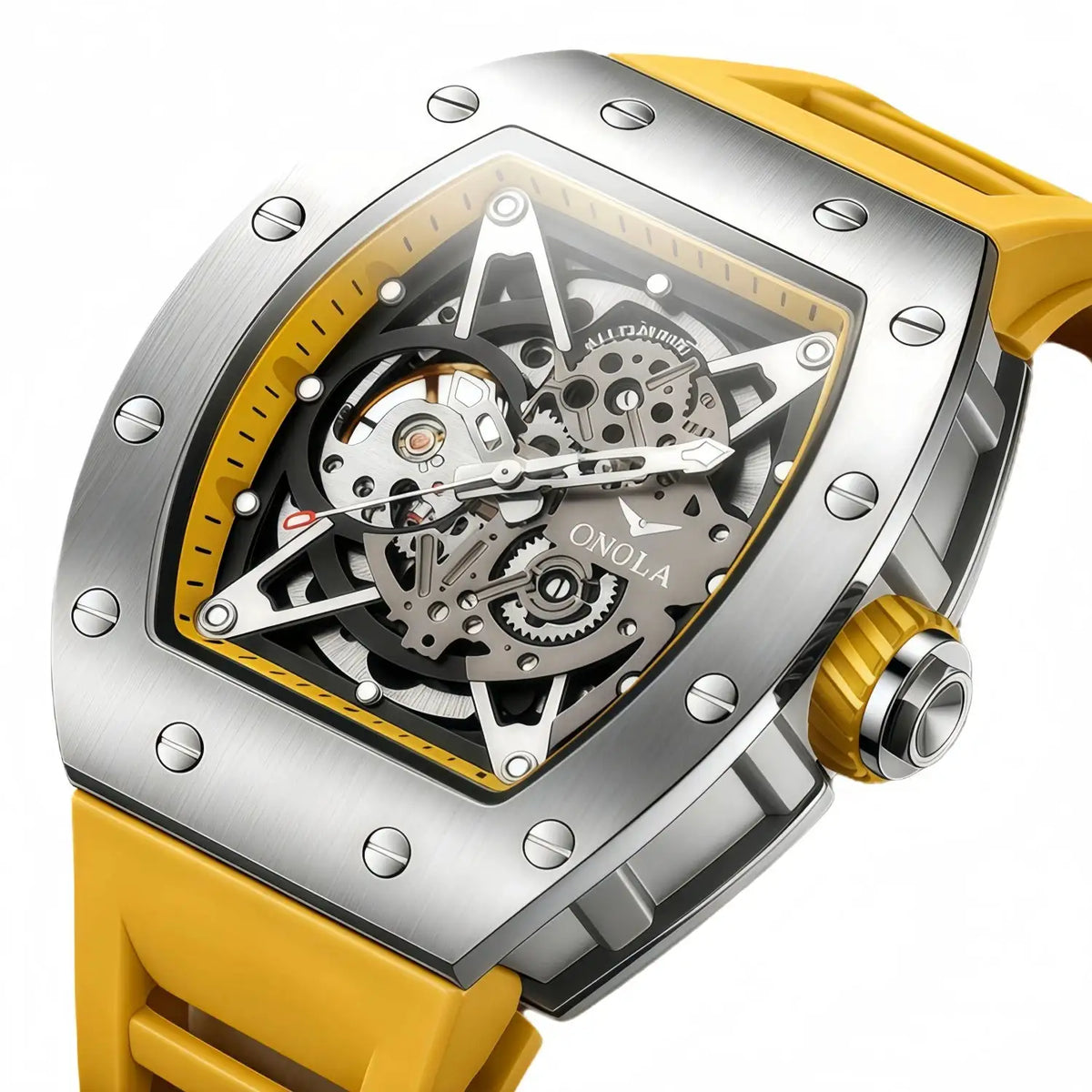 Luxury Men Tonneau Mechanical Watch — product image 5