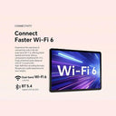 P30T Android 14 Tablet 10.1 128GB Storage Wi-Fi 6 Device