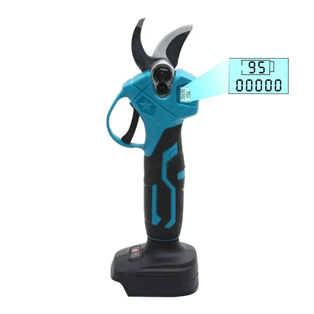 Cordless Brushless Electric Pruning Shears With LED Display