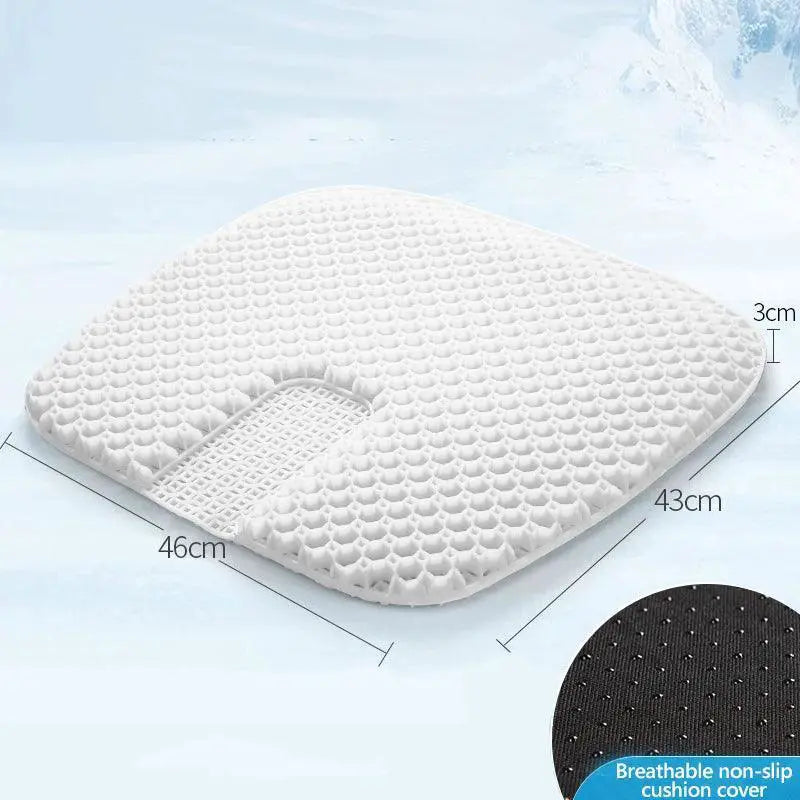 Cooling Honeycomb Memory Foam Gel Seat Cushion For Office