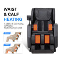 Zero Gravity Full Body Massage Chair - 10 Fixed Rollers, with Heating, Foot Massage, and Touchscreen Controls