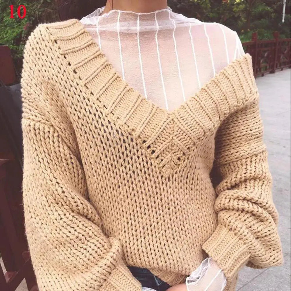 Versatile Lace Turtleneck Top for Women — product view 8