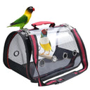 Bird Carrier Backpack Bag with Perch for Small Pets Travel