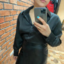 Autumn Vintage White Button Up Shirt Stylish Streetwear Blouse