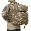 Rugged 45L Tactical Backpack for Hiking