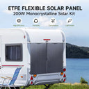 ALLPOWERS Balcony Power Plant 200W / 100W Flexible Solar panel IP68 Solar Charger Photovoltaic 12V / 32V off-grid for RV Camping