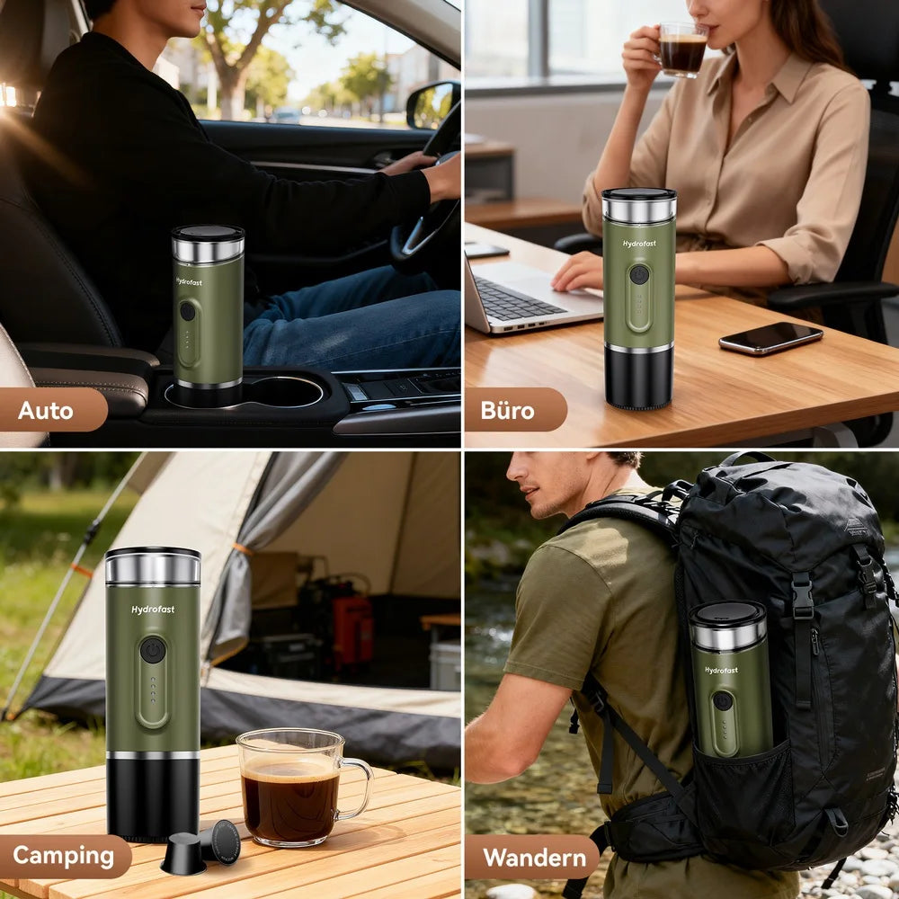 Hydrofast / Battery Portable Espresso Machine, Pump, Tank — product view 3