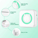Pocket Bluetooth 1 Roll Paper Thermal Printer Wireless For Android iOS On The Go