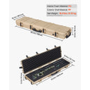 Hard Rifle Case Lockable Foam Insert