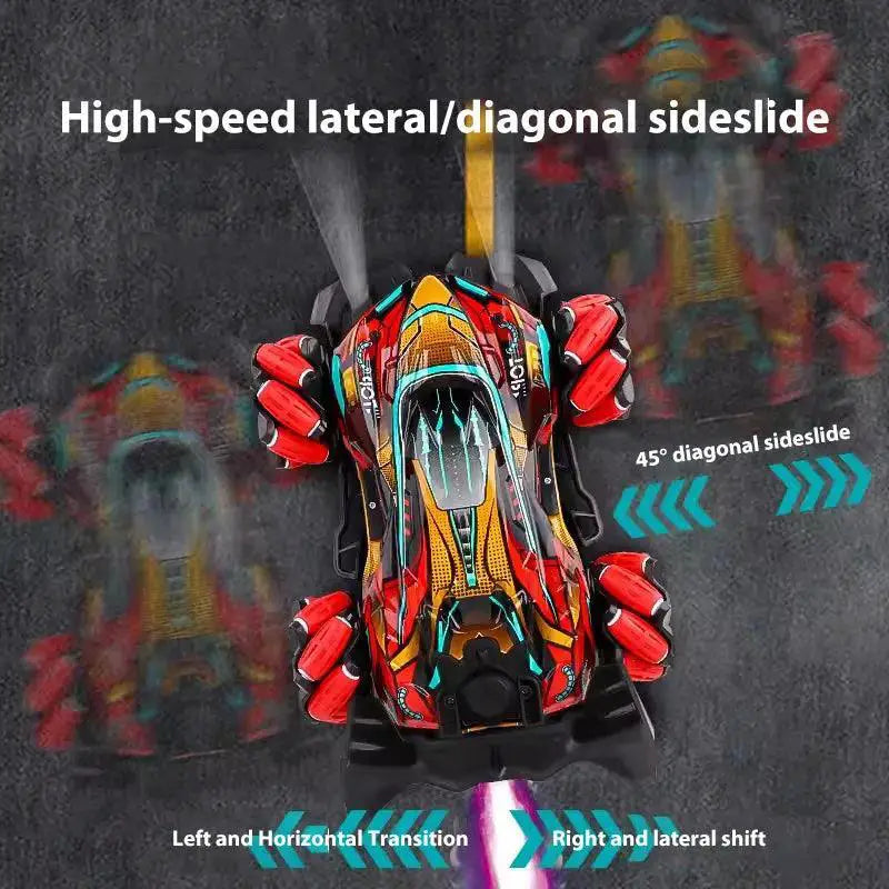 WLtoys F1 Drift RC Car with LED Lights and Music Fun