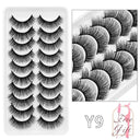 Glamorous 3D Mink False Eyelashes Bundle for Every Occasion