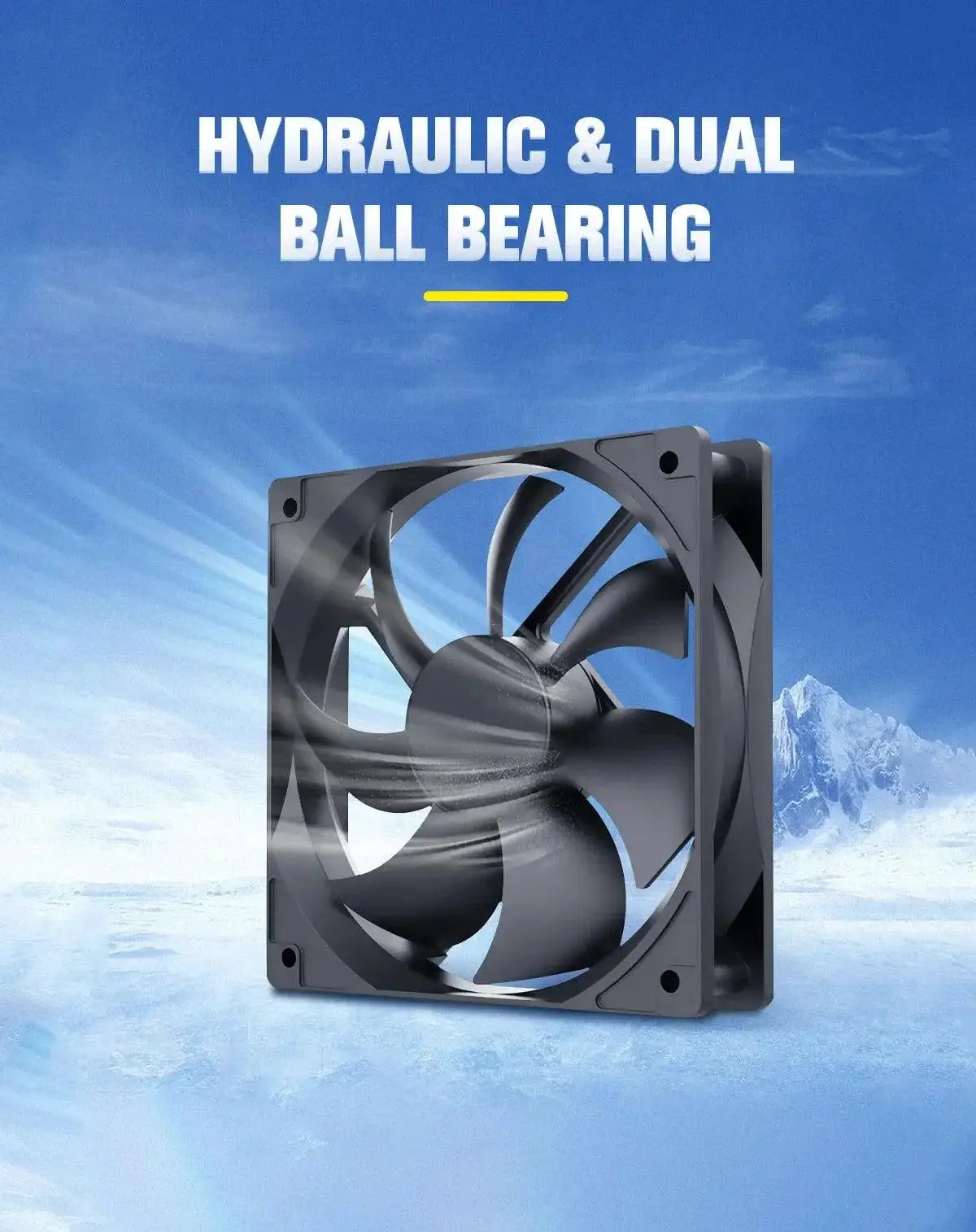 120mm USB PC Cooler for High Performance Computer Cooling