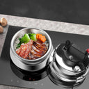 Portable Mini Pressure Cooker - 304 Stainless Steel Pot