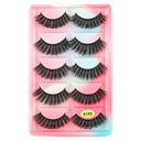 Ultimate 3D Mink False Eyelashes Variety Pack Fluffy Natural