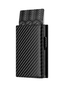 RFID Blocking Compact Bifold Wallet with Secure Protection