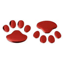 Durable Paw Print Car Decals for Pets