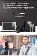 Clear Audio Lavalier Microphone for PC