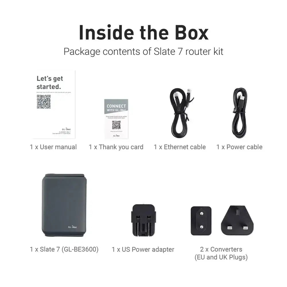 GL.iNet (Slate ) Wi-Fi Travel Router Dual-band Portable — product view 7